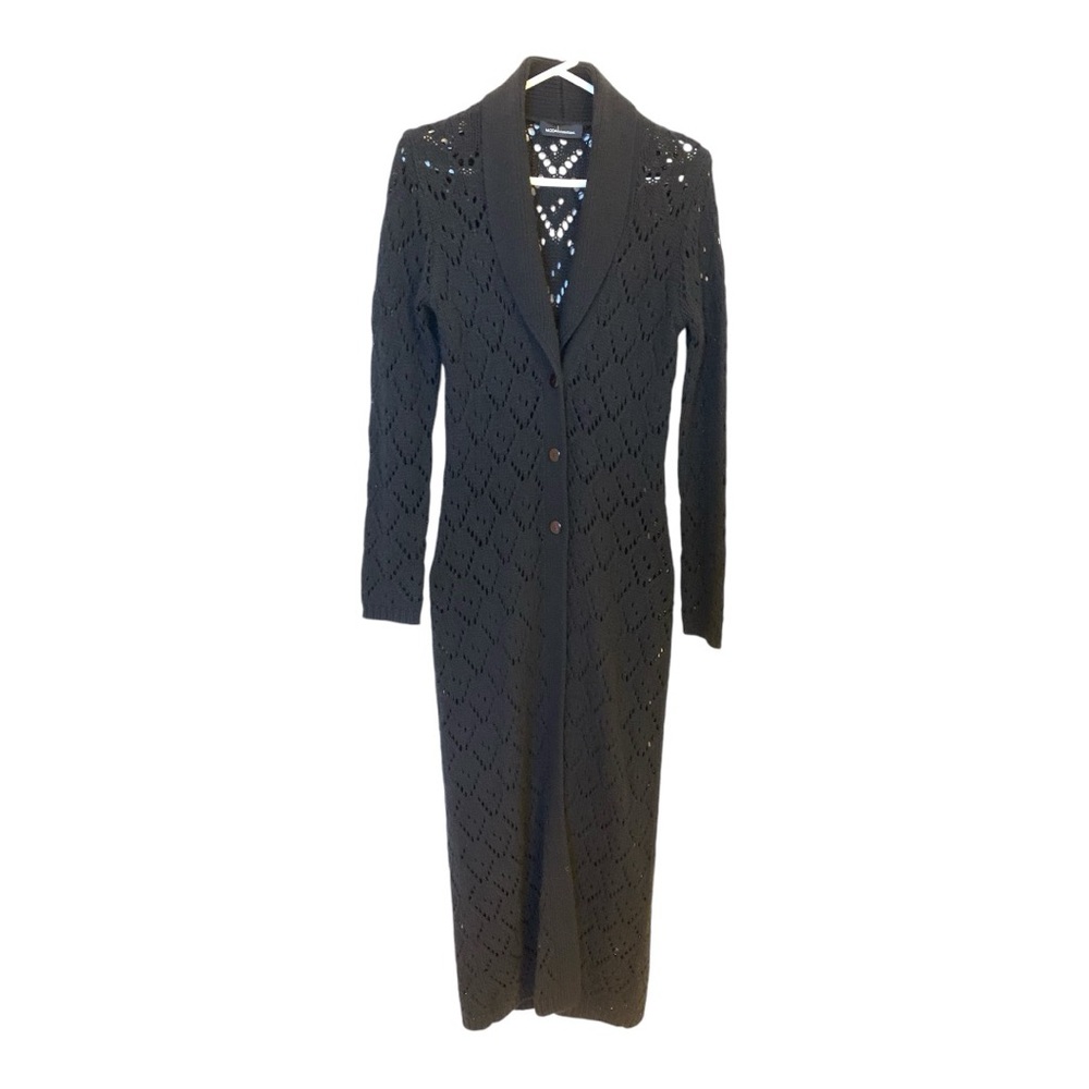 Long Black Cardigan